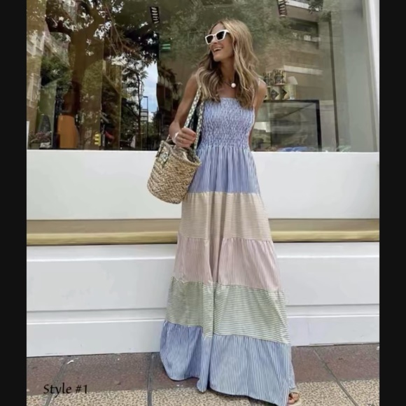 Dresses & Skirts - Women’s patchwork dress
